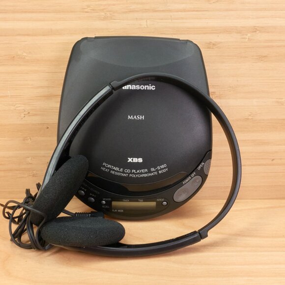 Panasonic SL-S160 Portable CD Player / MASH Technology / Made in Japan / Tested - Picture 2 of 9